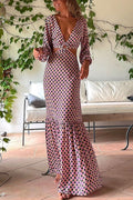 ATHLIFY amalfi sunset long dress