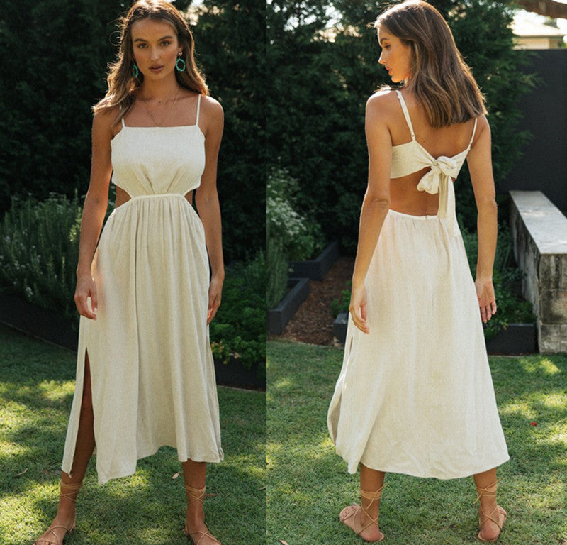 ATHLIFY amalfi backless dress