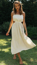 ATHLIFY amalfi backless dress